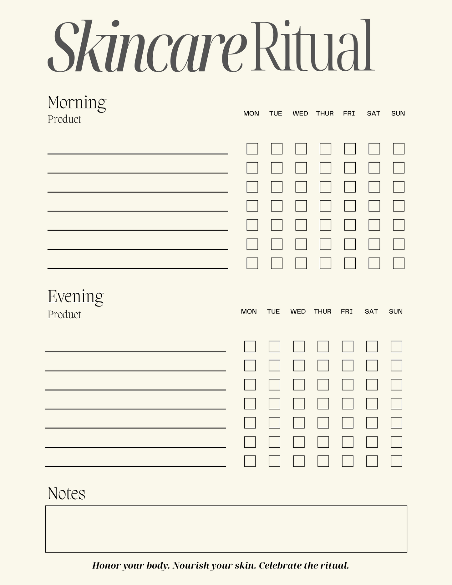 Self-care Workbook